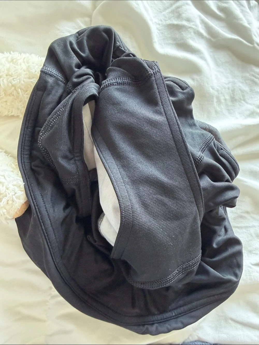 lululemon athletica Gray speed up Shorts with Black Waistband size 6, 4” inseam - Picture 8 of 8